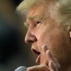 Donald Trump, en Keene (Nuevo Hampshire), el miércoles.-AP / STEVEN SENNE