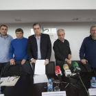 Representantes del foro de la profesión médica a nivel de atención primaria en Burgos.-RAÚL G. OCHOA