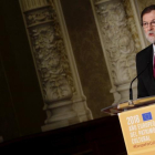 El presidente del Gobierno Mariano Rajoy durante su intervención en el acto de presentación del Año Europeo del Patrimonio Cultural.-EFE