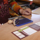 Un pasaporte a punto de sellarse en Poza de la Sal.-G.G.