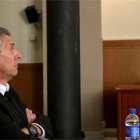 Leo Messi, en junio, a su llegada a la Audiencia de Barcelona para asistir al juicio.-RICARD CUGAT