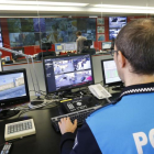 Imagen de archivo de la sala de la Policía Local. ECB