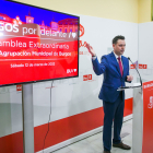 Daniel de la Rosa repetirá como secretario general de la Agrupación Municipal del PSOE. TOMÁS ALONSO