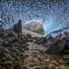 Fotografía ‘Cueva de Hielo’, de José Castrillo Gómez, ganadorda del primer premio. JOSÉ CASTRILLO GÓMEZ