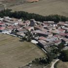 Las revisiones afectan a inmuebles rústicos y urbanos. En la imagen, vista aérea de Hontomín.-RAÚL G. OCHOA