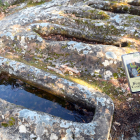 Necrópolis de Cuyacabras, en el Comunero de Revenga, donde se puede interactuar con la aplicación 'Lumbre'. ICAL