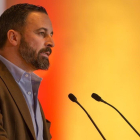 Abascal, en un mítin-