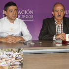 Un momento de la presentación ayer de las jornadas, a cargo de Nacho Rojo (izq.) y Ramiro Ibáñez (dcha.).-ECB