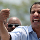 Juan Guaidó, el autoproclamado presidente interino de Venezuela.-REUTERS