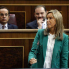 Ana Mato, durante la sesión de control al Gobierno, este miércoles en el Congreso.-Foto: JUAN MANUEL PRATS