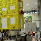 Satélite Cbers-4A creado de manera conjunta por Brasil y China.-