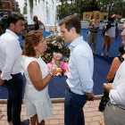 Ofrenda floral a víctimas de ETA.-EL PERIÓDICO