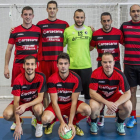 Plantilla del conjunto del Tifema Arcecarne, actual líder del Grupo A del torneo masculino.-SANTI OTERO