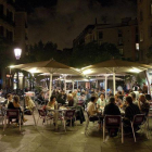 Vista de la plaça del Born.-JULIO CARBO