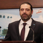 El primer ministro libanés, Saad Hariri.-AFP