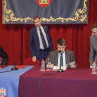 Imagen de la inauguración en el Aula Magna del Campus Científico de Verano en la UBU.-SANTI OTERO