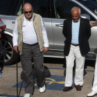 El rey Juan Carlos, a su llegada al Monte Real Club de Yates de Baiona.-EFE / SALVADOR SAS