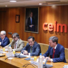 La reunión se dirigió a 40 empresarios del sector de la logística.-ECB