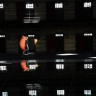 Una reclusa en la prisión holandesa de Boschpoort.-AFP / EMMANUEL DUNAND