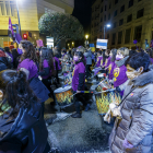 La batucada animó a todos los manifestantes. SANTI OTERO