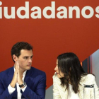 Rivera y Arrimadas.-