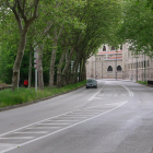 La avenida de Palencia es una de las calles que se restringen al tráfico. RAÚL OCHOA