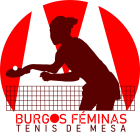 Escudo del Burgos Féminas Tenis de Mesa. BFTM