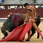 Morenito durante una de sus actuaciones.-ECB