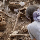 Exhumación de víctimas de la Guerra Civil en el monte de Estépar - Julio 2014