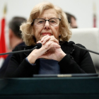 Manuela Carmena, durante un Pleno del Ayuntamiento de Madrid.-MARISCAL (EFE)
