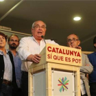 Lluís Rabell valora los resultados electorales de Catalunya Sí que es Pot-DANNY CAMINAL
