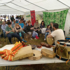 A la feria se sumó  la charla de Alfonso Díez sobre música y naturaleza.-ECB