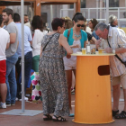 Imagen de la Feria de Tapas de las fiestas de este año.-RAÚL G. OCHOA