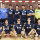 Plantilla del equipo del Battaner Ubiplast, que milita en la Tercera División masculina.-RAÚL OCHOA