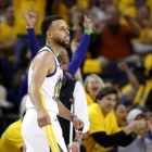 Stephen Curry, durante el partido ante los Trail Blazers.-/ EZRA SHAW / GETTY IMAGES/AFP (GETTY IMAGES NORTH AMERICA)