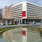 La fase final de la liquidación de Arranz Acinas saca a subasta, entre otros, un inmueble en la Plaza de España de Burgos. ECB