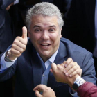 Iván Duque, presidente de Colombia.-AP / FERNANDO VERGARA