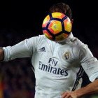 Cristiano Ronaldo, en el clásico del pasado sábado en el Camp Nou.-REUTERS / SERGIO PÉREZ