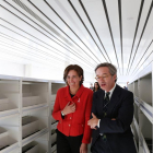 La consejera de Cultura y Turismo, María Josefa García Cirac, y el secretario de Estado de Cultura, José María Lassalle, visitan las nuevas instalaciones de la biblioteca pública de Segovia-Ical
