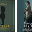 Carteles de los dos cortometrajes premiados. ECB