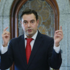 Daniel de la Rosa en una intervención en un Pleno municipal.-RAÚL G. OCHOA