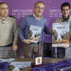 Ezequiel Rodrigo, Ángel Carretón y Carlos Ortega durante la presentación del evento-Santi Otero
