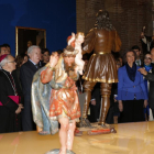 Inauguración de Las Edades del Hombre 2016 'Aqva', presidida por S.M. la Reina Dª Sofía. Asiste el presidente de la Junta de Castilla y León, Juan Vicente Herrera-ICAL