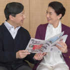 Masako y su marido, el príncipe Naruhito, el pasado 4 de diciembre en su residencia Togu, el palacio de Tokio.-AP