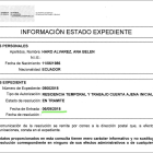 La fecha de inicio del expediente para la autorización de la residencia temporal y trabajo por cuenta ajena de la doctora ecuatoriana entró en la Oficina de Extranjería hace 45 días.-