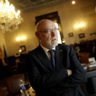 El fiscal general del Estado, José Manuel Maza, ayer en su despacho, en la calle de Fortuny de Madrid.-JOSÉ LUIS ROCA