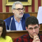 Marco Antonio Manjón, durante un Pleno del Ayuntamiento.-RAÚL G. OCHOA