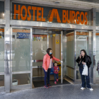 Los primeros refugiados en el Hostel Burgos llegaron al albergue juvenil a finales de marzo. SANTI OTERO