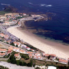 Vista aérea de Comillas, localidad cántabra con tirón entre los burgaleses.-ECB