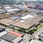 Vista aérea de las instalaciones de Bridgestone en Gamonal.-ECB